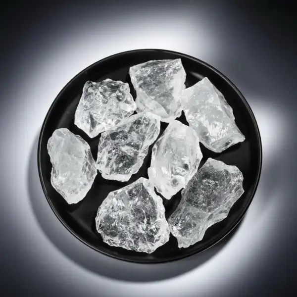 Natural Clear Quartz Raw Stones showcasing their pure, raw beauty – perfect for energy amplification, meditation, and spiritual growth