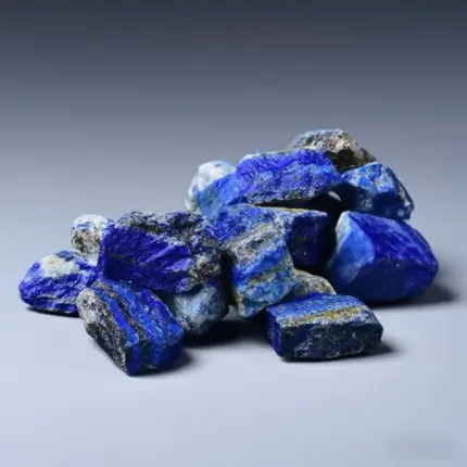 Natural lapis lazuli rough stones - raw gemstones for jewelry and crafts