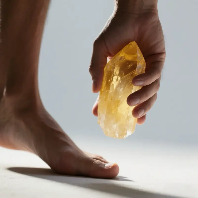 30-second citrine energy activation technique