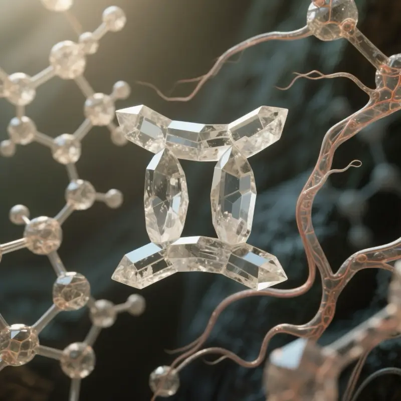 Molecular science behind Gemini's amethyst connection